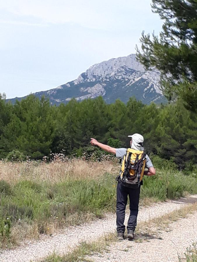 Patin Couffin Hotel Puyloubier Bagian luar foto